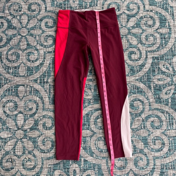 Athleta Elation Asymmetrical 7/8 Tight Garnet Red - Picture 6 of 8